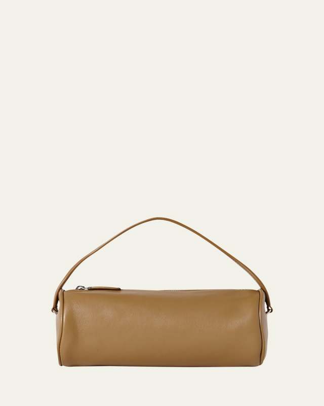 Round 90s Baguette in Nappa Leather